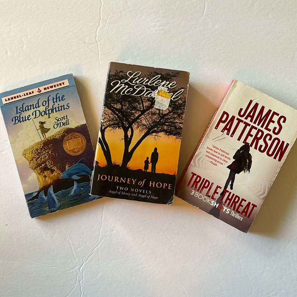 3 Books Novels to Read.